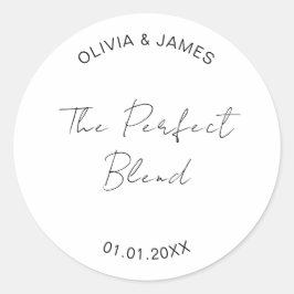The Perfect Blend Wedding Party宝くじのお願い ラウンドシール