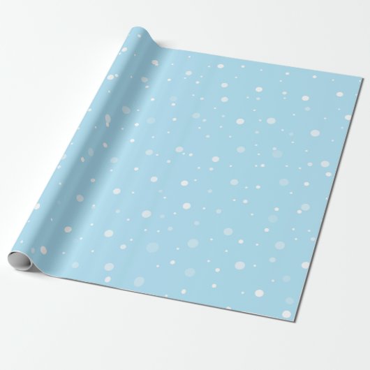the perfect blue Christmas wrapping paper ラッピングペーパー (アンロールド)
