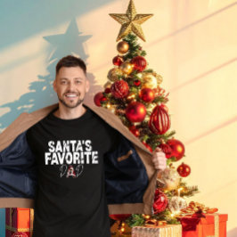 The Perfect Gift for Dad: "Santa's Favorite Dad" Tシャツ