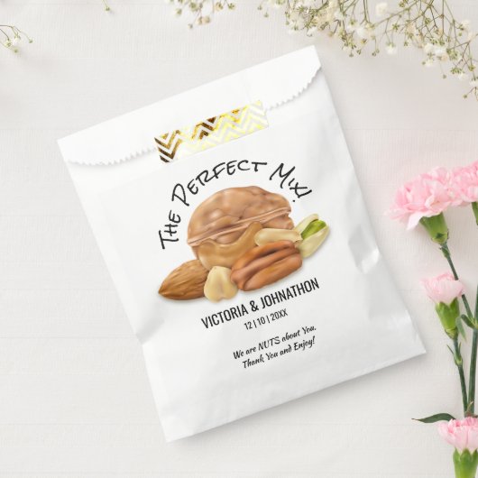 The Perfect Mix Nutsありがとう |の結婚処理 フェイバーバッグ (封をした状態)