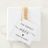 The Perfect Mix Spice or Trail Mix GiftラベルKraft フェイバータグ (インサイチュ)