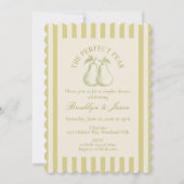 The Perfect Pear Couples Bridal Shower  招待状 (正面)