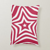 The perfect red and white star personalize design アクセントクッション (裏面(縦))