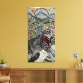 The Persian Cat キャンバスプリント (インサイチュ (リビング))