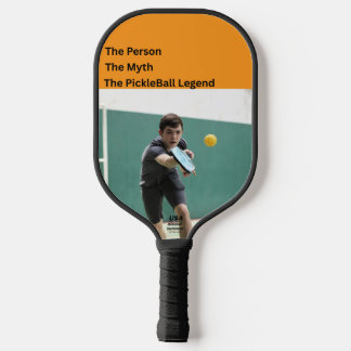 The Person • The Myth • The Pickleball Legend ピックルボールラケット