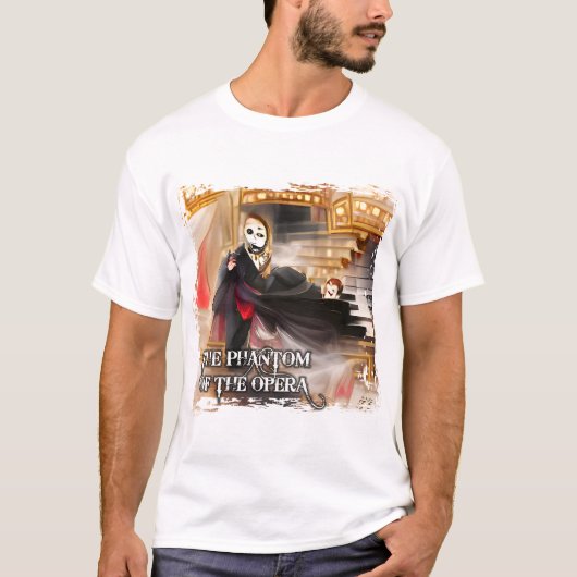 THE PHANTOM OF THE OPERA Tシャツ (正面)