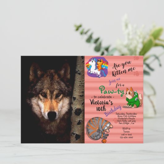 The Phantom Wolf 招待状 (スタンド正面)