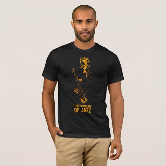 The Pharoah of Jazz Tシャツ (正面フル)