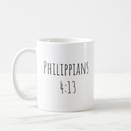 The Philippians 4:13 Mug コーヒーマグカップ