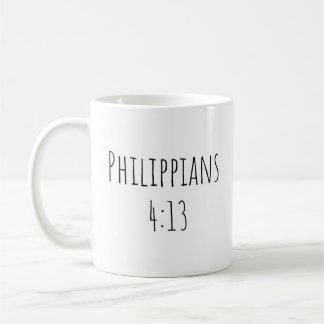 The Philippians 4:13 Mug コーヒーマグカップ