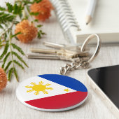 The Philippines Flag キーホルダー (側面)