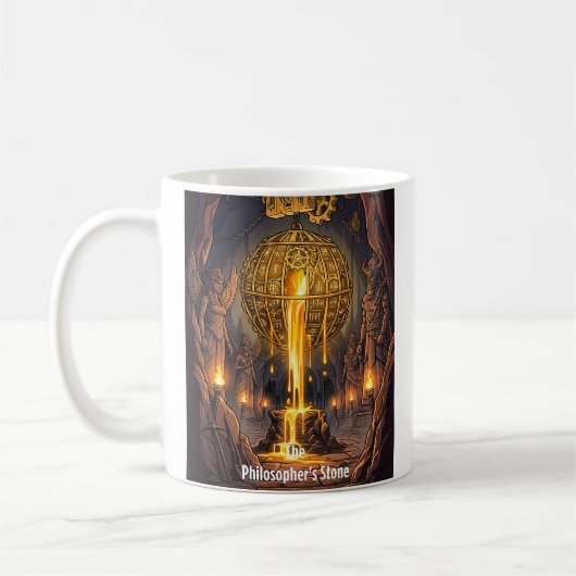 The Philosopher's Stone Alchemical Sphere Graphic コーヒーマグカップ (左)