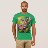 The phoenix and the Sacred Lotus Tシャツ (正面フル)