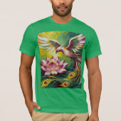The phoenix and the Sacred Lotus Tシャツ (正面)
