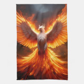The Phoenix Reborn キッチンタオル (縦)