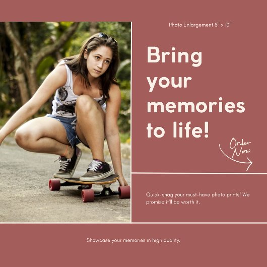 The Photo Lab – 写真カスタムの拡大 フォトプリント