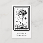 The Photographer Tarot Business Card 名刺 (正面)