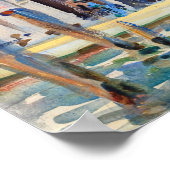 The Piazzetta (1911年頃) by John Singer Sargent ポスター (角)