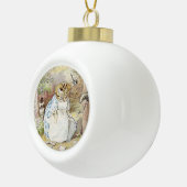 The Pie and the Patty Pan by Beatrix Potter セラミックボールオーナメント (右)