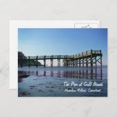 The Pier at Gulf Beach ポストカード (正面/裏面)