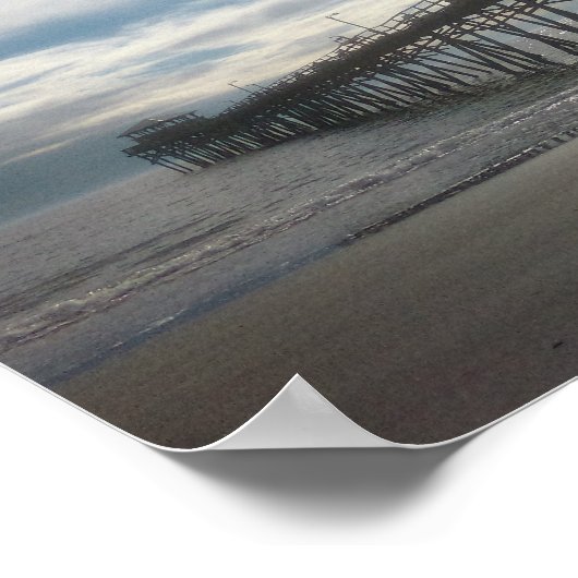 The Pier Atlantic Beach NC ポスター (角)