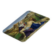 The Pieta, c.1505 (パネル上の油) （ポスト1996 restor） マグネット (左側)