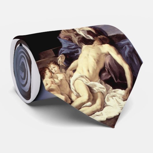 The Pieta - Lamentation of Christ - Baciccio ネクタイ (ロール)
