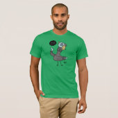 The Pighton I'm an Artist Men's Green Tシャツ (正面フル)