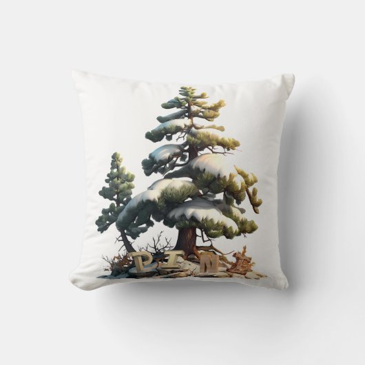 The pine tree  クッション (正面)