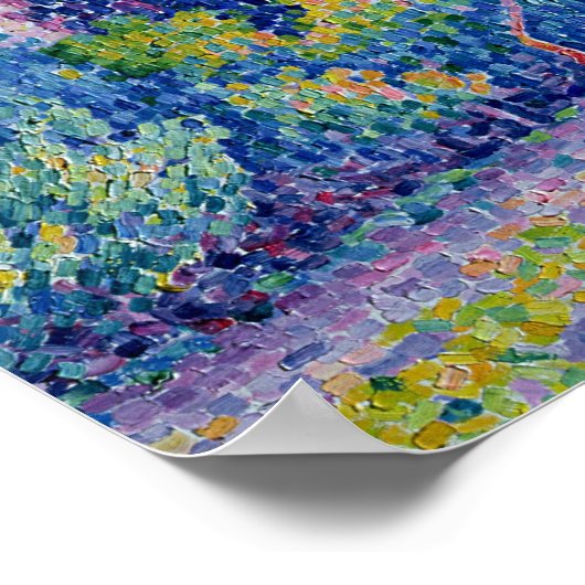 The Pine Tree at St. Tropez, 1909 ポスター (角)