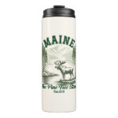 The Pine Tree State Mountain Forest View タンブラー (正面)