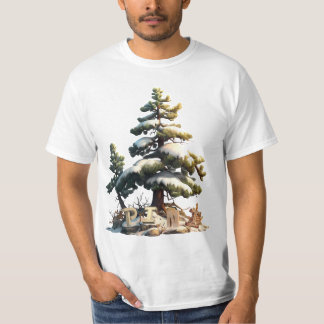 The pine tree T-Shirt Tシャツ
