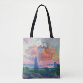 The Pink Cloud絵画's by Henri-Edmond Cross トートバッグ (正面)