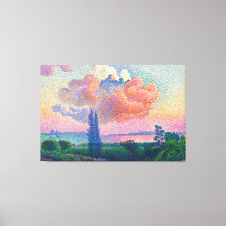 The Pink Cloud (1896) by Henri-Edmond Cross キャンバスプリント