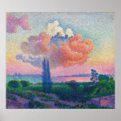 The Pink Cloud (1896) by Henri-Edmond Cross ポスター (正面)