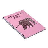 The Pink Elephant Journal/Notebook ノートブック (右側)