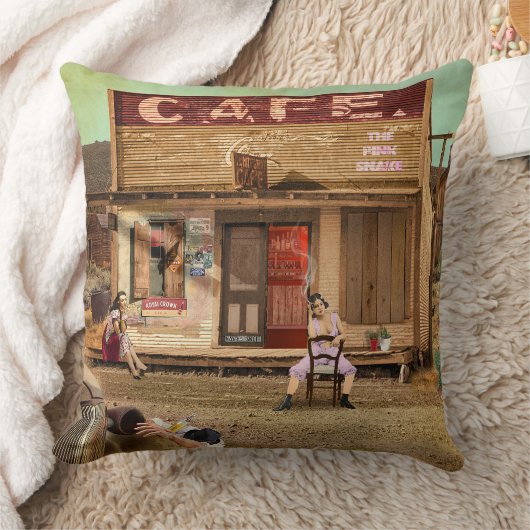 The Pink Snake クッション (ブランケット)