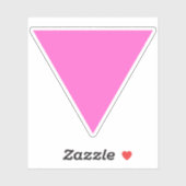 The Pink Triangle - LGBT Gay Pride シール (シート)