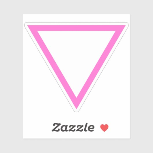 The Pink Triangle v2 - LGBT Gay Pride シール (シート)