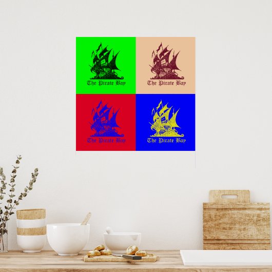 The Pirate Bay ポスター (キッチン)