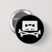 The pirate bay Button 缶バッジ (正面&裏面)
