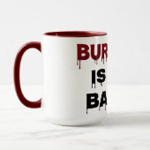 The Pitt TV Show Mug | Burnout is the Badge |  マグカップ (左)