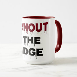 The Pitt TV Show Mug | Burnout is the Badge |  マグカップ