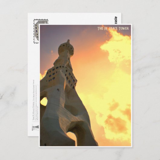 The PL Peace Tower ポストカード (正面/裏面)
