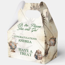 The Places You Will Go Graduation 5"w x 3"l x 6.5" フェイバーボックス