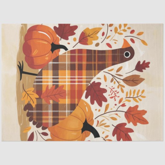 The Plaid Turkey Waltz 薄葉紙 (正面)