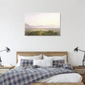 The Plains of Marathon, 1834 (グラファイト&w/c with キャンバスプリント (インサイチュ (寝室))