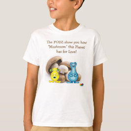 The Planet PODZ™ "Love for the Planet" T-Shirt Tシャツ