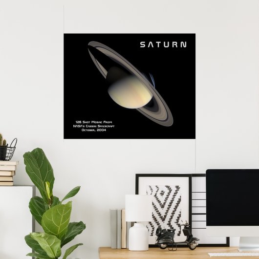 The Planet Saturn ポスター (ホームオフィス)