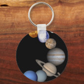 The planets of the solar system. キーホルダー (正面)